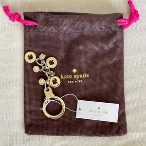 Kate Spade | NEW Pave Spade Charm Key Chain